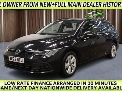 Used VW Golf VIII S 116 HP (85 kW) 2022 Black Estate
