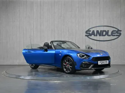 Used Abarth 124 Spider 170 HP (125 kW) 2019 Blue Cabriolet