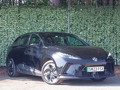 Used MG MG4 EV SE 125 kW (170 HP) 2023 Black Hatchback
