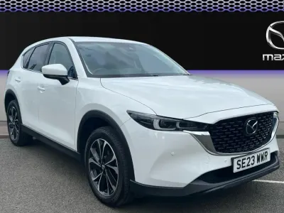 Used Mazda CX-5 Exclusive-Line 165 HP (121 kW) 2023 Special metallic  rhodium white SUV
