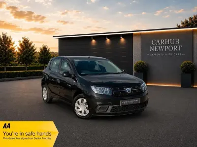 Begagnad Dacia Sandero Ambiance 90 HK (66 kW) 2017 Svart Halvkombi