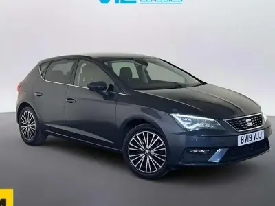 Used Seat Leon XCELLENCE Lux 190 HP (139 kW) 2019 Grey Hatchback