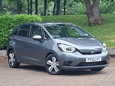 Used Honda Jazz Hybrid 109 HP (80 kW) 2021 Grey Hatchback