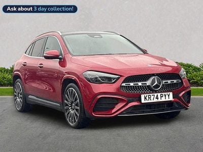 Red Used 2024 Mercedes GLA220 AMG Line Premium Plus SUV | £35,999 (Expensive)