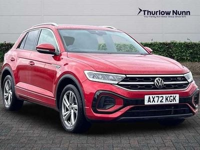 Used VW T-Roc R-line 150 HP (110 kW) 2023 Red SUV