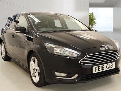 Used Ford Focus Titanium 125 HP (91 kW) 2016 Black Hatchback