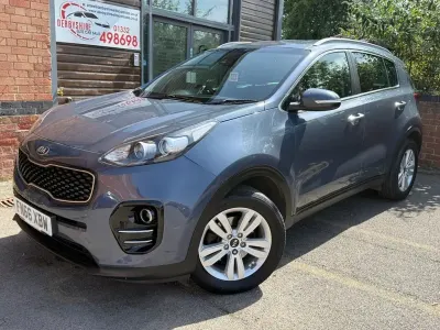 Used Kia Sportage 177 HP (130 kW) 2016 Blue SUV