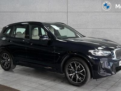 Used BMW X3 M Sport 184 HP (135 kW) 2022 Carbon black SUV