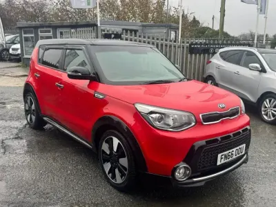 Used Kia Soul 134 HP (98 kW) 2016 Red SUV