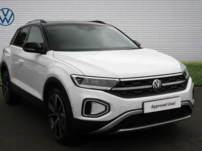 New VW T-Roc Design 115 HP (84 kW) 2026 White SUV