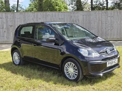 Used VW up! move up! 60 HP (44 kW) 2019 Black Hatchback