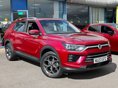 Used SsangYong Korando 163 HP (119 kW) 2023 Red Estate