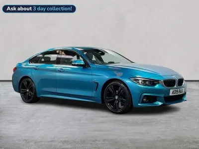 Used BMW 420 M Sport 184 HP (135 kW) 2019 Blue Hatchback