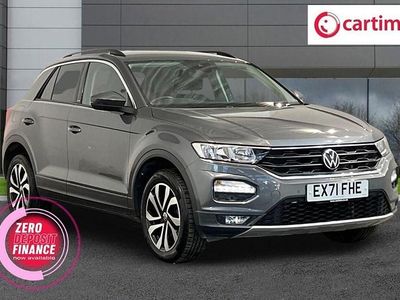 Grey Used 2021 VW T-Roc Active SUV | £16,750 (Fair price)