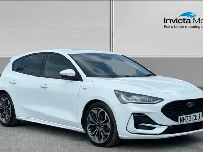 Używany Ford Focus ST-Line X 155 KM (114 kW) 2024 Biały Hatchback