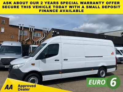 Used Mercedes Sprinter Progressive 150 HP (110 kW) 2023 White Van