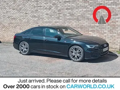 Begagnad Audi A6 Black Edition 204 HK (150 kW) 2021 Svart Sedan