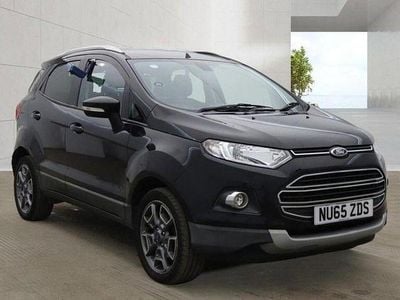 Used Ford Ecosport Titanium 125 HP (91 kW) 2015 Black SUV