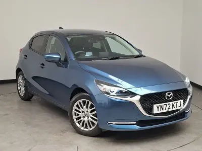 Used Mazda 2 Inclusive 90 HP (66 kW) 2022 Blue Hatchback