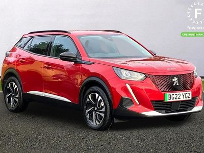 Red Used 2022 Peugeot 2008 Allure Premium SUV | £13,899 (Fair price)