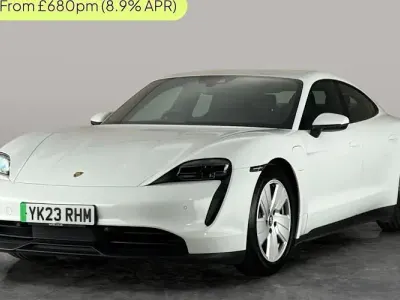 Used Porsche Taycan 350 kW (476 HP) 2023 White Sedan
