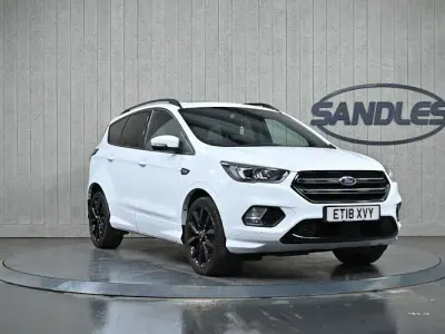 Used Ford Kuga ST-Line X 150 HP (110 kW) 2018 White SUV