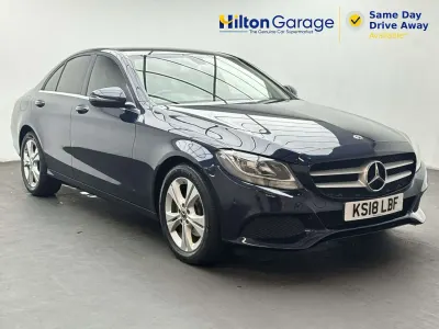 Used Mercedes C200 Executive 2018 Blue Sedan