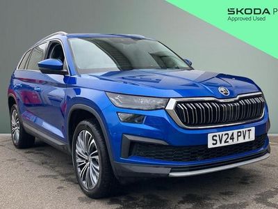 Gebraucht Skoda Kodiaq SE L Executive 150 PS (110 kW) 2024 Blau SUV