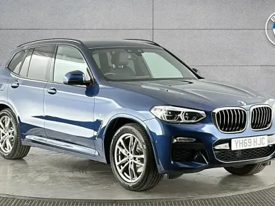 Used BMW X3 M Sport 190 HP (139 kW) 2019 Blue SUV