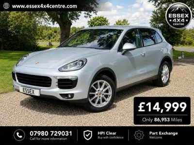 Used Porsche Cayenne Turbo 2015 Silver SUV