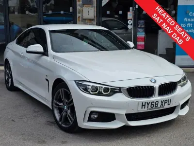 Used BMW 420 Coupé M Sport 190 HP (139 kW) 2018 White Coupe