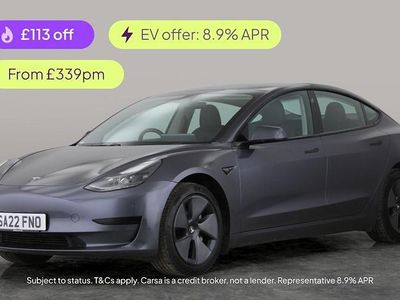 Used 2021 Tesla Model 3 Standard Range Sedan | £18,881 (Fair price)