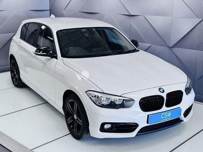 Used BMW 118 Sport Line 150 HP (110 kW) 2018 White Hatchback