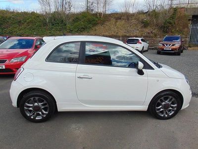 Used Fiat 500 S 69 HP (50 kW) 2015 White Hatchback