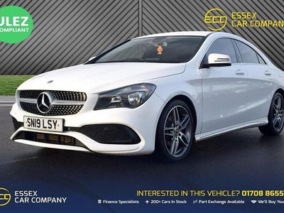 White Used 2019 Mercedes CLA180 AMG line Sedan | £14,800 (Fair price)