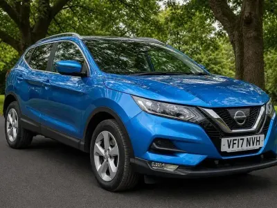 Used Nissan Qashqai Acenta 110 HP (80 kW) 2017 Blue SUV
