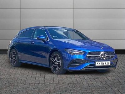 Begagnad Mercedes CLA180 Executive 134 HK (98 kW) 2025 Blå Sedan