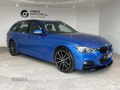 Used BMW 320 M Sport 2018 Blue Estate