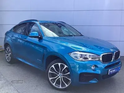 Used BMW X6 M Sport 2018 Blue SUV