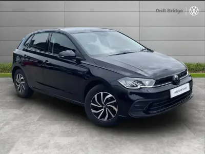 Used VW Polo Life 95 HP (69 kW) 2023 Black Hatchback
