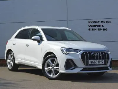 Used Audi Q3 S-Line 150 HP (110 kW) 2019 White SUV