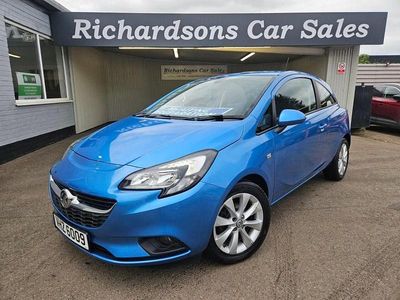 Used Vauxhall Corsa 75 HP (55 kW) 2017 Blue Hatchback