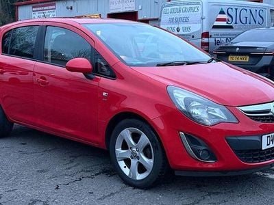 Used Vauxhall Corsa S 86 HP (63 kW) 2013 Red Hatchback