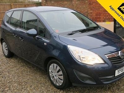 Used Vauxhall Meriva 100 HP (73 kW) 2012 Blue MPV