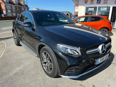 Used Mercedes GLC220 AMG line 170 HP (125 kW) 2018 Black SUV