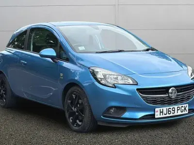 Used Vauxhall Corsa 75 HP (55 kW) 2019 Blue Hatchback