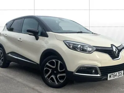 Used Renault Captur Dynamique 120 HP (88 kW) 2014 Cream/black SUV