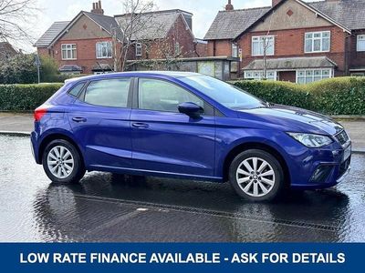 Used Seat Ibiza SE 80 HP (58 kW) 2020 Blue Hatchback