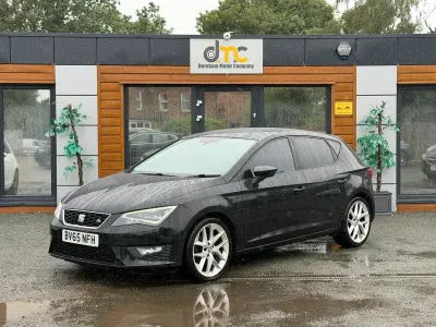 Used Seat Leon FR 150 HP (110 kW) 2015 Black Hatchback