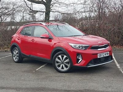Used Kia Stonic 99 HP (72 kW) 2023 Red SUV